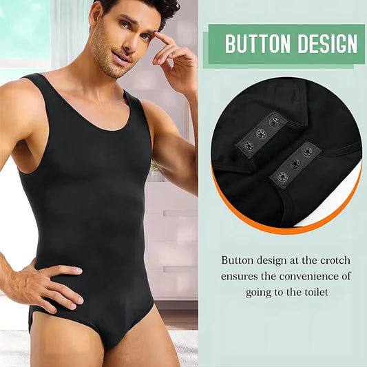 Tummy Control Bodysuit Abdomen Compression Vest
